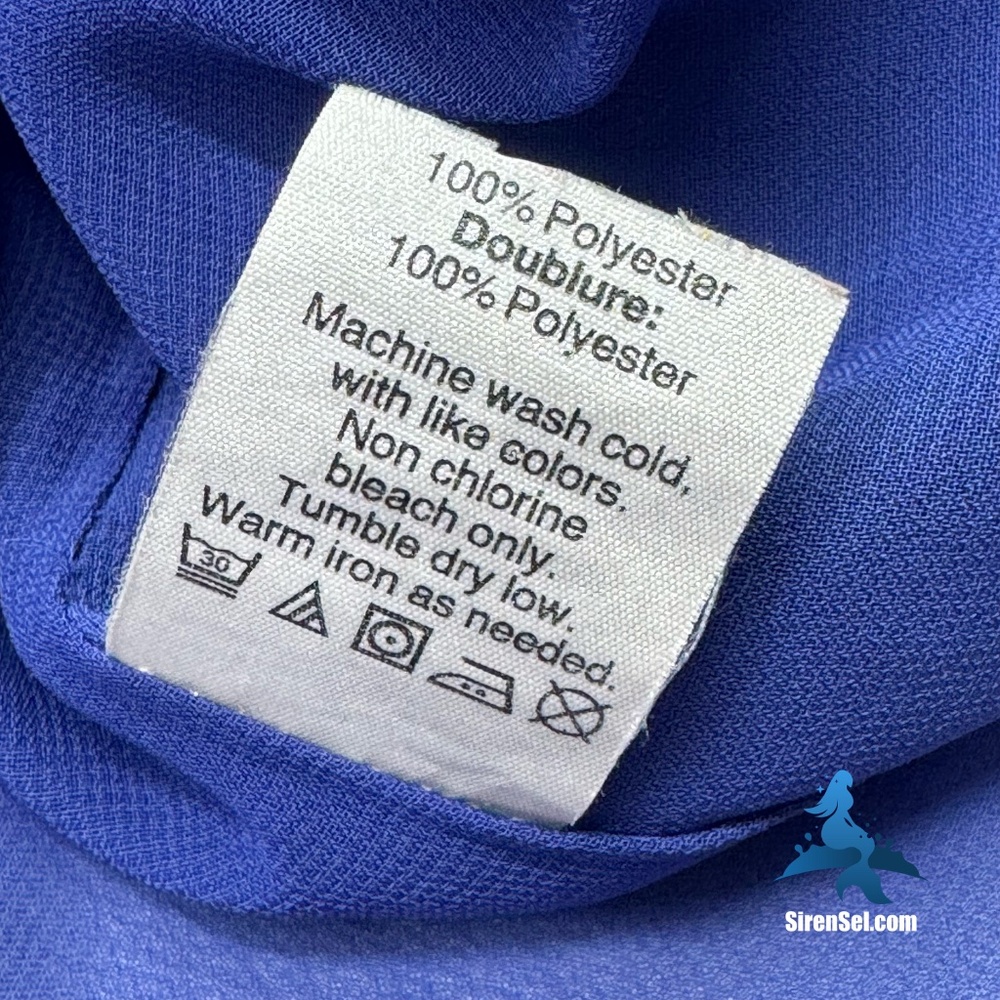 1164 J. Crew Sleeveless Blouse - Size 8 - Blue - Picture 15 of 16